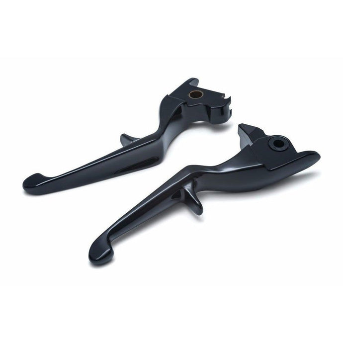 Kuryakyn Black Trigger Finger Handlebar Control Levers Harley 2014-2016 Bagger