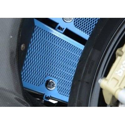 Load image into Gallery viewer, R&amp;G Racing Black Oil Cooler Guard For 2009-2014 BMW HP4 ABS
