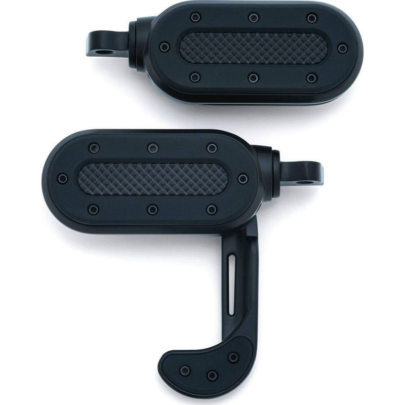 Load image into Gallery viewer, Kuryakyn Heavy Industry Switchblade Footpegs Black
