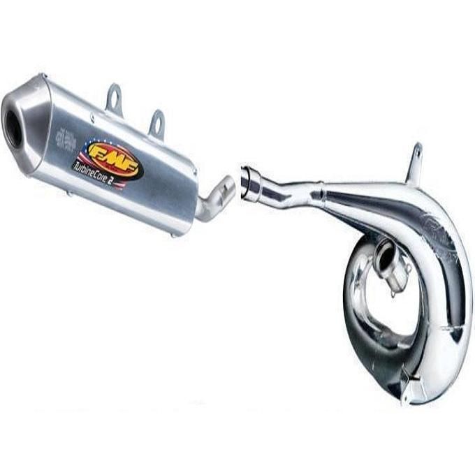 Load image into Gallery viewer, FULL FMF GNARLY PIPE EXHAUST AND TURBINECORE 2 SILENCER EXHAUST 2017 KTM 250 300
