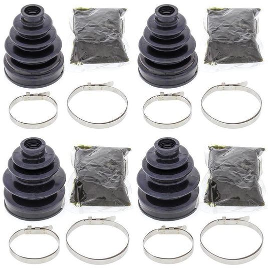 Complete Rear Inner & Outer CV Boot Repair Kit for Yamaha YFM660 Grizzly 2002