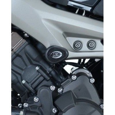 Load image into Gallery viewer, R&amp;G Racing Black Aero Style Crash Protection Bobbins For 2016-2017 Yamaha FZ09
