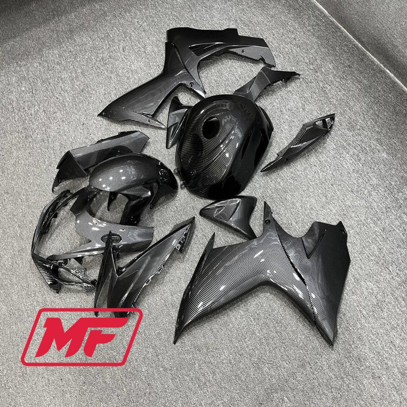 Load image into Gallery viewer, Monster Fairings Full Kit Suzuki GSXR600-750 11-22 Carbon Fiber Style + Windshield + Gas Tank Cover
