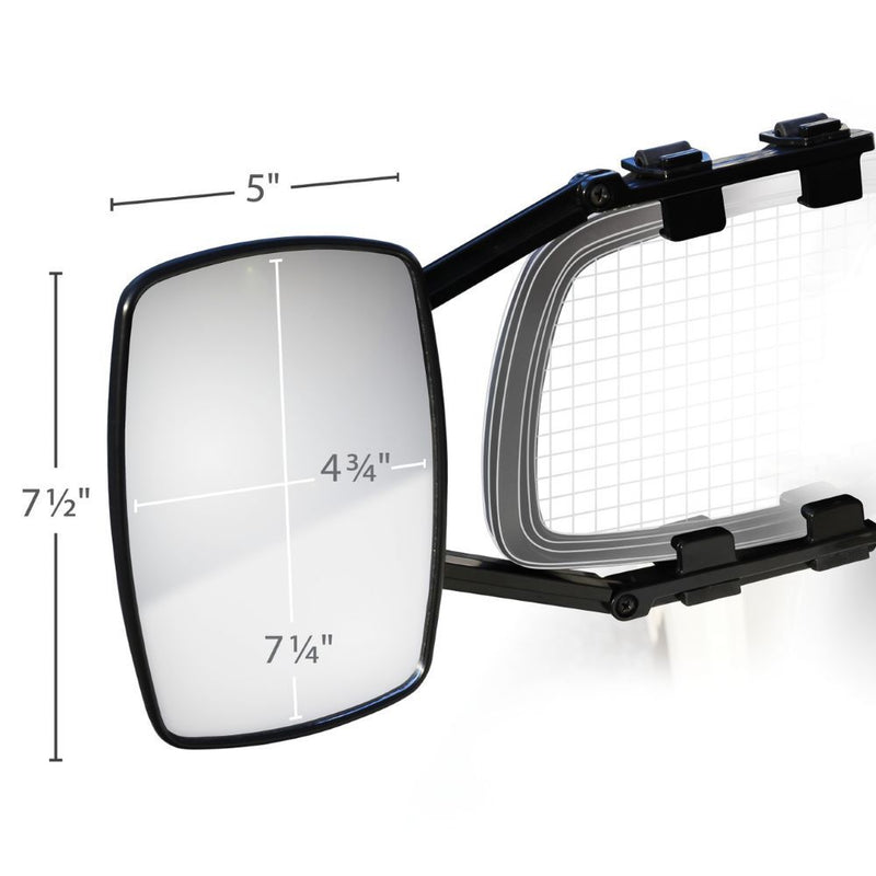 Load image into Gallery viewer, Clamp-On, Single Towing Mirror
