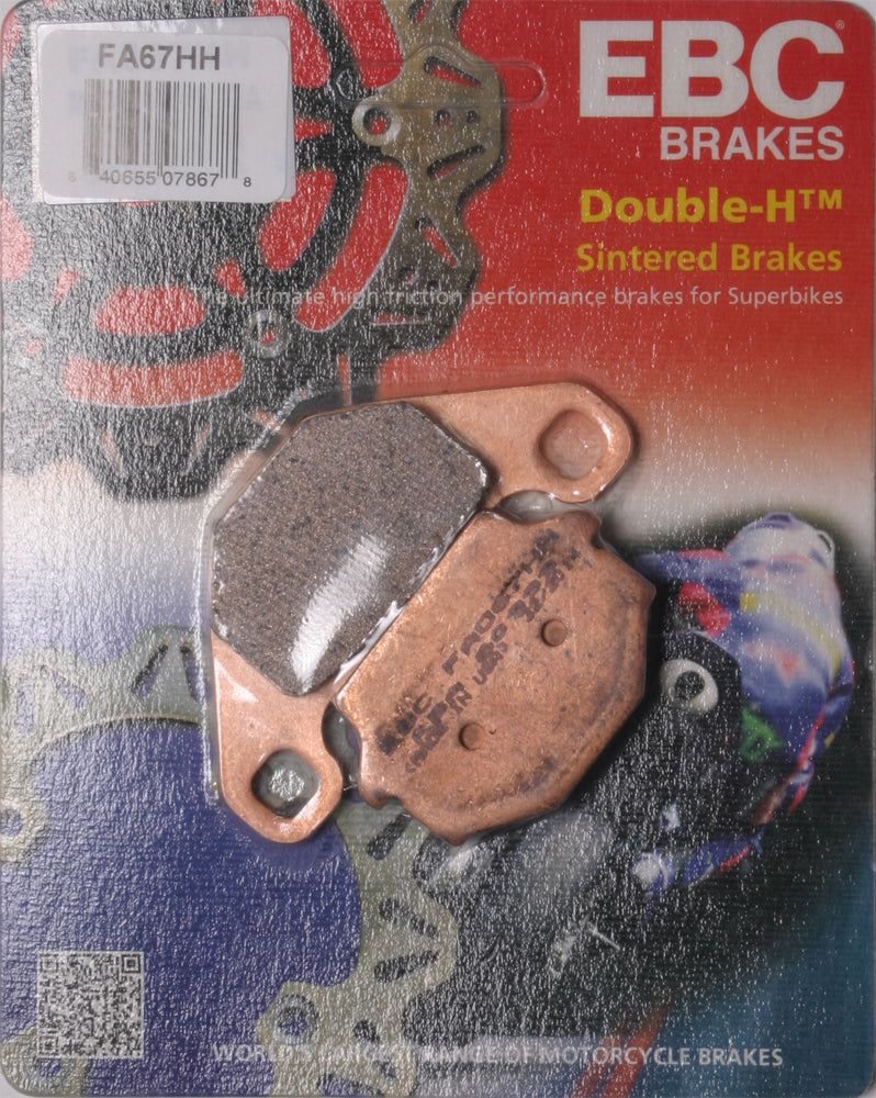 Load image into Gallery viewer, EBC 1 Pair Sintered HH Race Formula Brake Pads For Suzuki GN125 1991-1996
