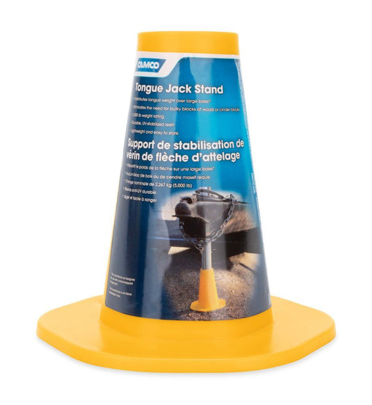 Trailer Tongue Jack Stand - Yellow