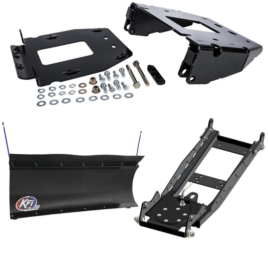 KFI UTV Snow Plow Kit For Polaris RZR XP 4 Turbo 2016-2021