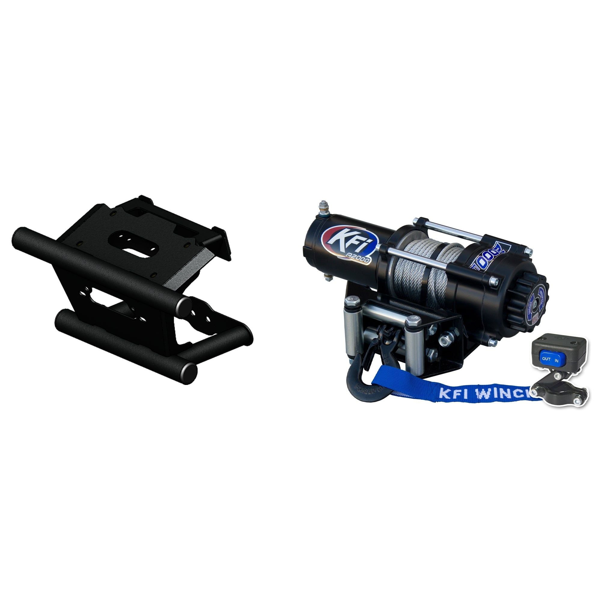 KFI Winch Kit For Polaris RZR RS1 2018-2022
