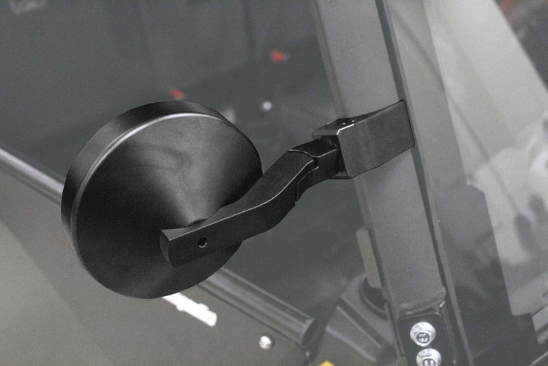 Load image into Gallery viewer, DragonFire Racing Defender SS Side View Mirrors Black - 04-3005

