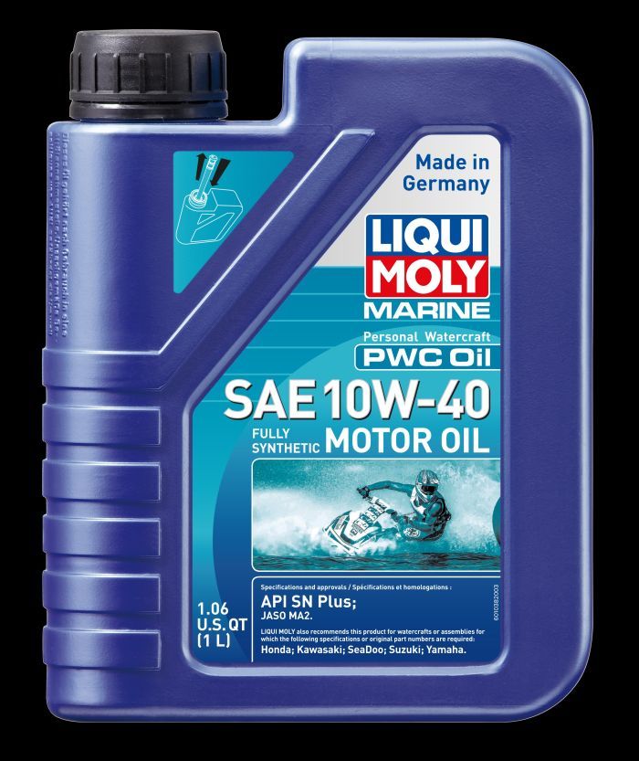 Load image into Gallery viewer, Liqui Moly 1L PWC SAE 10W40 Marine Motor Oil 20528
