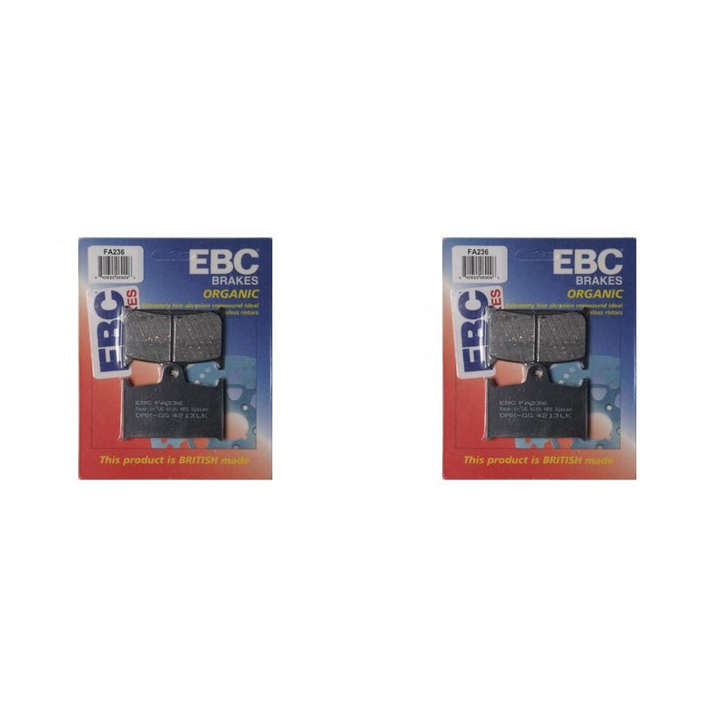Load image into Gallery viewer, EBC Brake Pad Front Kit FA236 for Triumph Sprint ST 2005-2010
