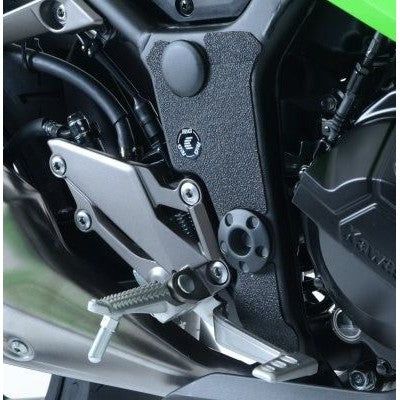 Load image into Gallery viewer, R&amp;G Racing Black Boot Guard Kit For 2013-2017 Kawasaki Ninja 250
