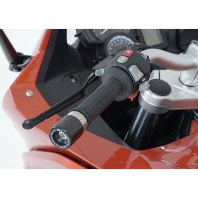 Load image into Gallery viewer, R&amp;G Racing Black Bar End Sliders For 2013-2018 BMW F800GT BE0073BK
