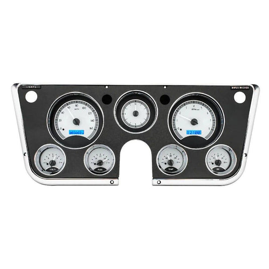 Dakota Digital 1967-1972 Chevrolet VHX Gauge Kit with Analog Clock VHX-67C-PA