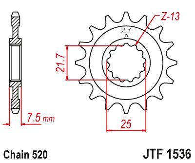 Load image into Gallery viewer, JT Sprockets Front OEM Type Rubber Cushioned Sprocket 15 Tooth 15T 520 Chain
