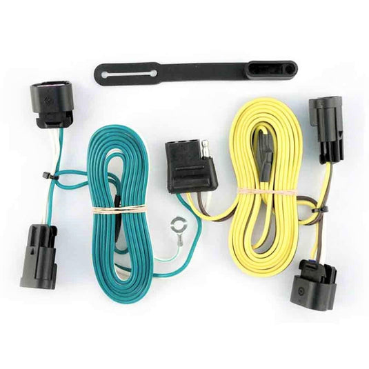 Rigid Hitch R3-0862-4KBW Class III 2 Inch Receiver Trailer Hitch Bundle - Includes Ball Mount and Custom Wiring Harness - fits 2008-2012 Buick Enclave