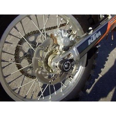 R&G Racing Black Swingarm Protectors For 2001-2007 KTM 400 LC4