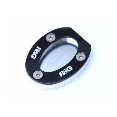R&G Racing Silver Kickstand Shoe For 2020-2024 Kawasaki Ninja 1000SX ZX1000