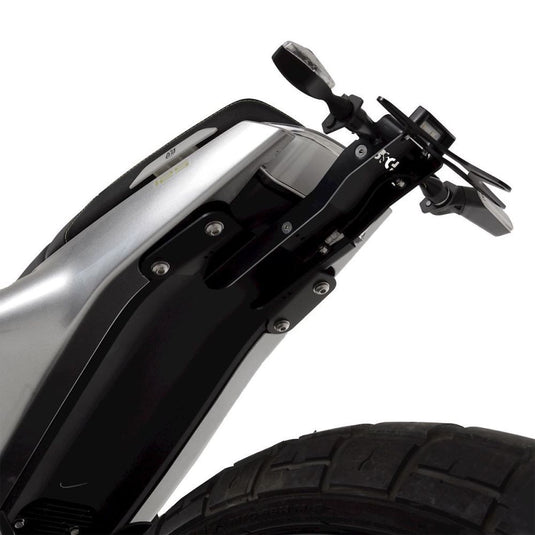 R&G Racing Black Tail Tidy License Plate Holder For 2021-2023 Husqvarna 125 Svartpilen