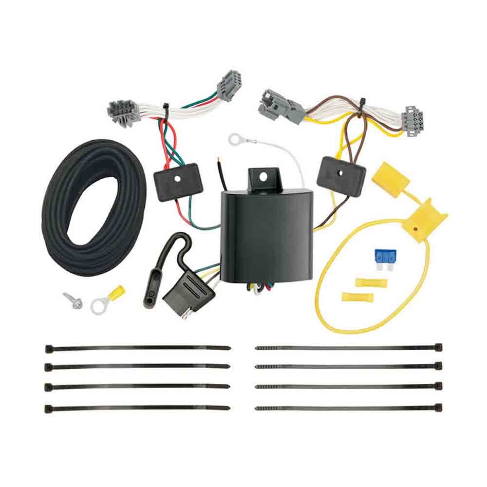 T-Connector Harness, 4-Way Flat, w/Circuit Protected HD Module fits 2013-16 Chevrolet Trax and 2017-2022 Trax LS Models