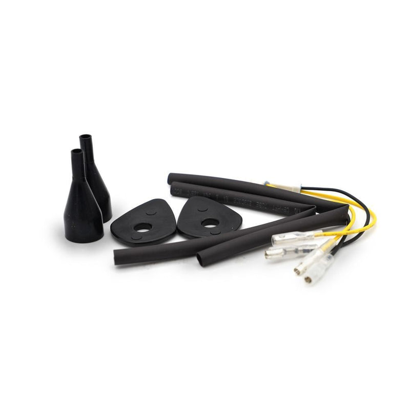 Load image into Gallery viewer, R&amp;G Racing Black Indicator Adapter Kit For 2022-2024 Suzuki GSXS1000 ABS
