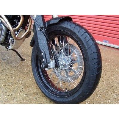 Load image into Gallery viewer, R&amp;G Racing Black Fork Protectors For 2005-2012 Kawasaki ER-5 FP0036BK
