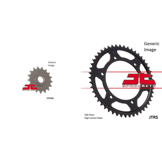 Front & Rear Sprocket Kit for Street BMW F650 1994-1995