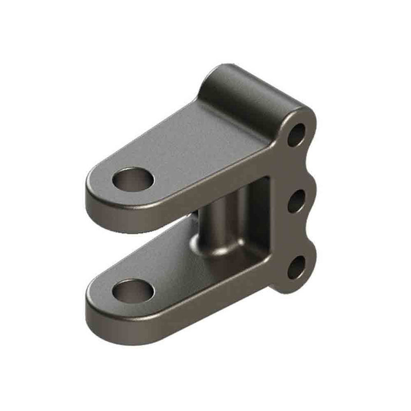 Load image into Gallery viewer, Wallace Forge Adjustable 3-Bolt Clevis fits 3&quot; Channel
