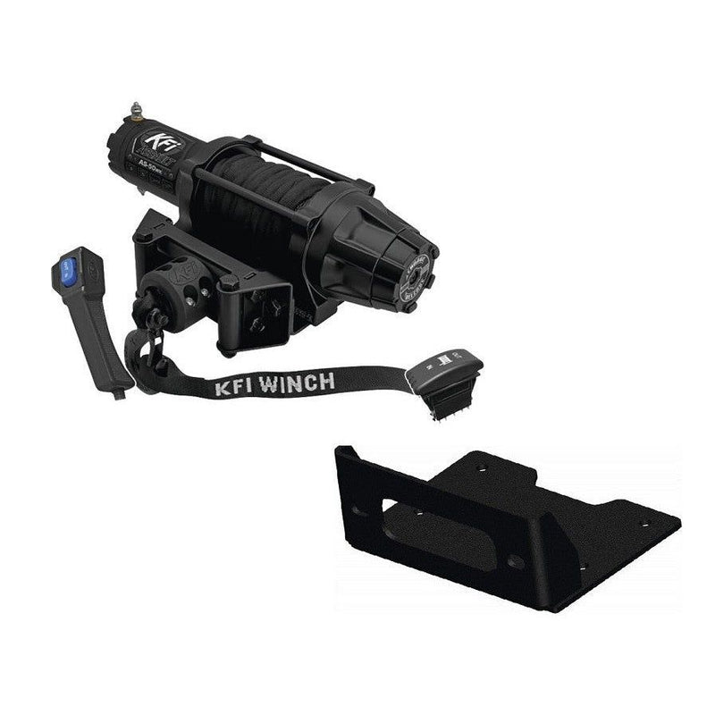 Load image into Gallery viewer, Winch Kit 5000 lb Wide For John Deere Gator XUV 835R ALL (Synthetic Rope)
