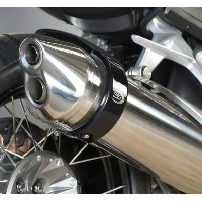 Load image into Gallery viewer, R&amp;G Racing Black 5.5- 6.5&quot; Round Exhaust Protector EP0009BK
