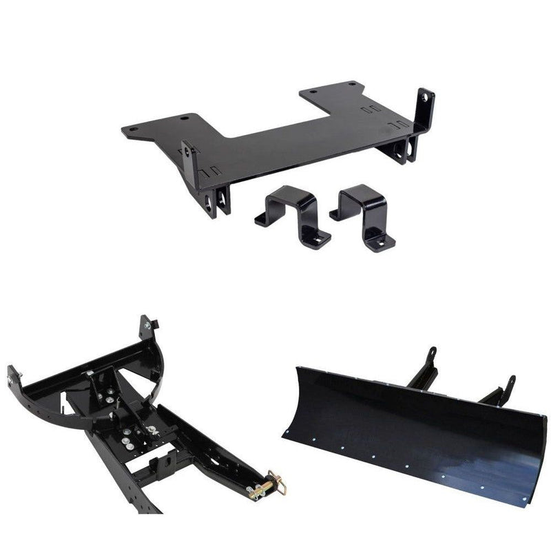 Load image into Gallery viewer, Denali Black UTV Snow Plow Kit For Honda Pioneer 700 SXS700M2 2014-2021
