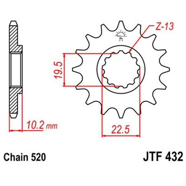 Load image into Gallery viewer, Front &amp; Rear Steel Sprocket Kit ATV/UTV LT250R N/P QuadRacer 1992-1993 For Suzuk
