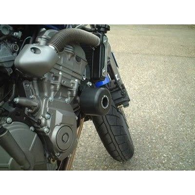 Load image into Gallery viewer, R&amp;G Racing Black Classic Style Crash Protectors For 1998-2006 Honda CB600F 599 Hornet
