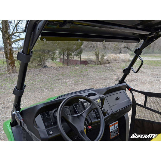 SuperATV John Deere Gator XUV Scratch-Resistant Full Windshield WS-JD-XUV-70