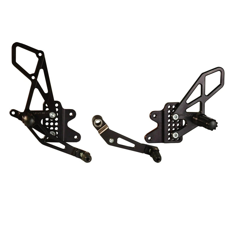 Load image into Gallery viewer, Vortex Racing Adjustable Rear Set Black - RS553K
