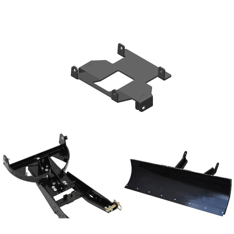 Load image into Gallery viewer, Denali Black UTV Snow Plow Kit For Polaris RZR Pro XP 2020-2021
