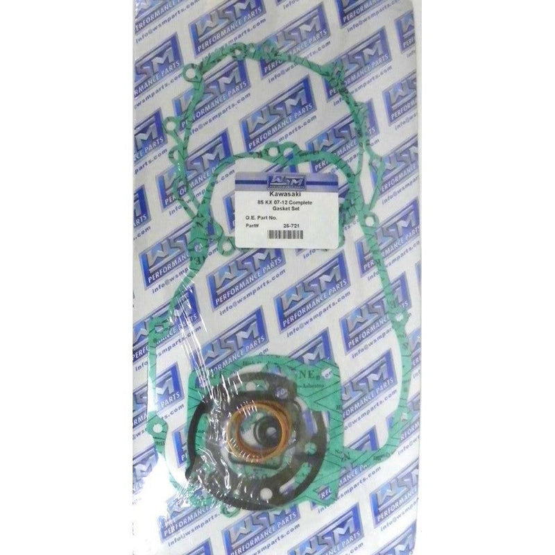 Load image into Gallery viewer, WSM Complete Gasket Kit For Kawasaki 85 KX 07-12 25-721
