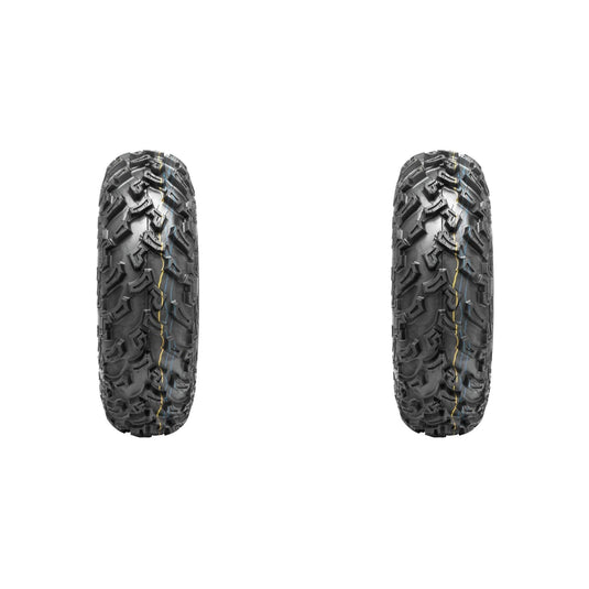 Set of 2 QUADBOSS QBT447 Rear Tires 24x9-11 6-ply