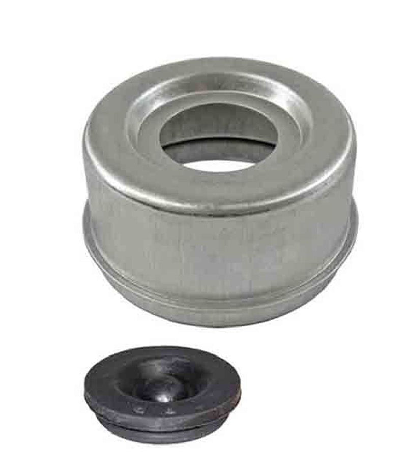 Load image into Gallery viewer, Hub Assembly For 2,200 Lb Axle With 1-1/16&quot; Straight Spindles - 5-Bolt On 4-1/2&quot; Bolt Circle - With EZ Lube Dust Cap
