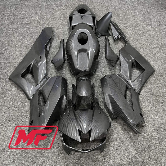 Monster Fairings Full Kit Honda CBR600RR 13-21 Carbon Fiber Style + Windshield + Gas Tank Cover
