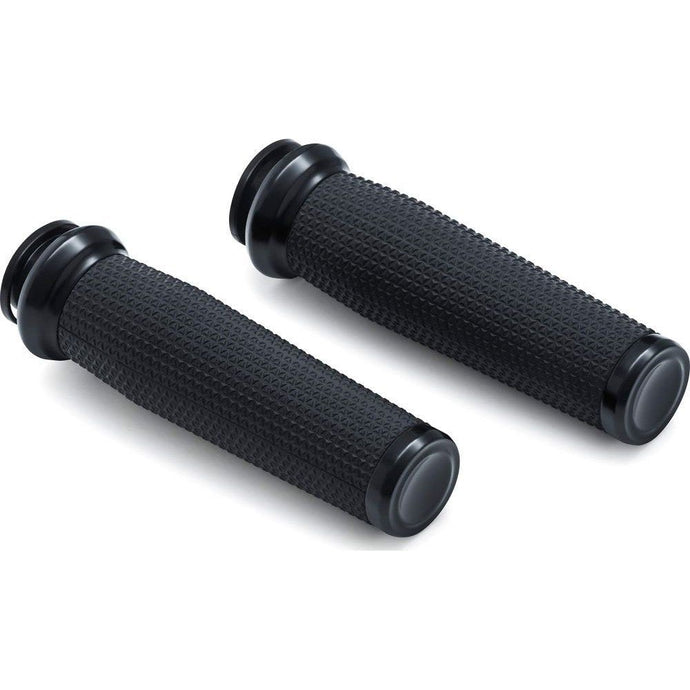 Kuryakyn Thresher Grips for Indian Satin Black