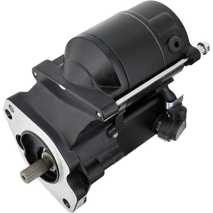 All Balls Black 1.7 Starter Motor For 2003 Harley FLHPI Police Electra Glide STD
