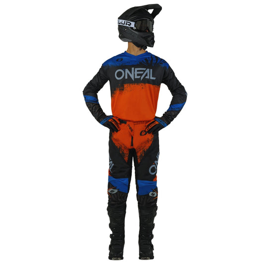 Motocross Jersey 242 O'Neal Element Shocker Black / Orange Motocross Jersey