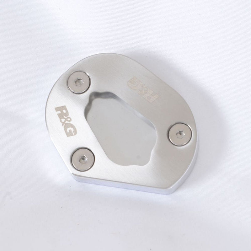 Load image into Gallery viewer, R&amp;G Racing Silver Kickstand Shoe For 2015-2017 BMW S1000RR PKS0066SI
