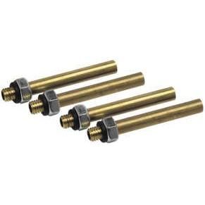 Load image into Gallery viewer, Motion Pro Replacement 6mm Short Brass Adapters Pack Of 4 08-0168
