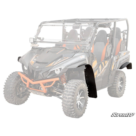 SuperATV Yamaha Wolverine X4 850 Low Profile Fender Flares FF-Y-WVX4