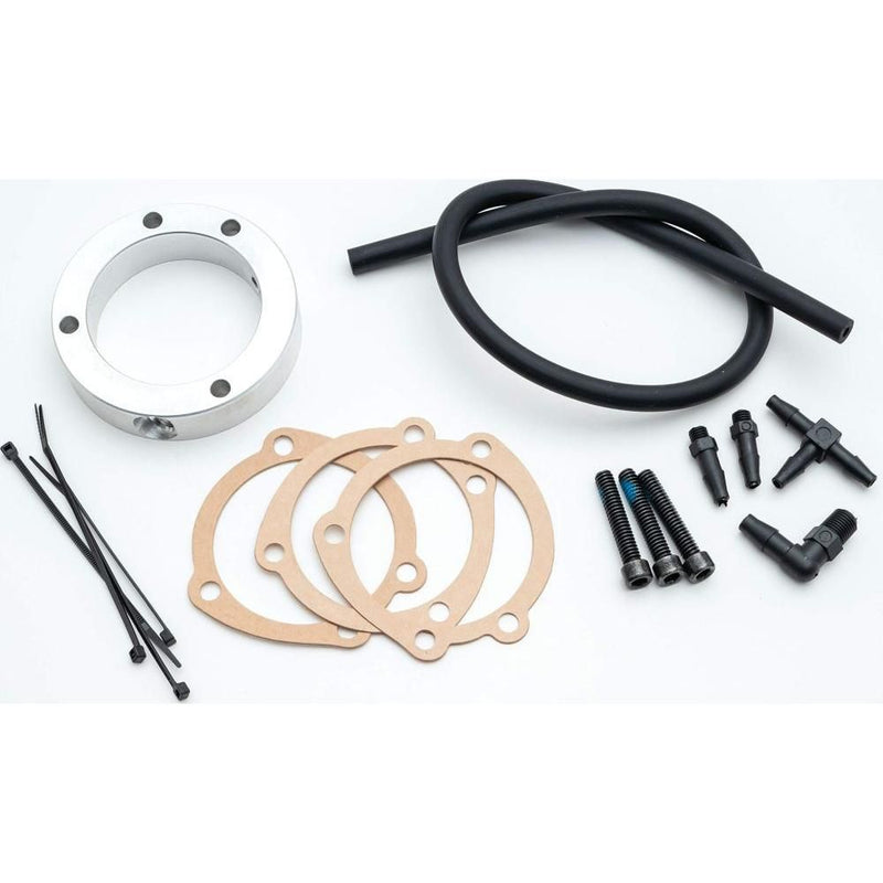 Load image into Gallery viewer, Kuryakyn Blood Groove Hypercharger with Trap Doors Crankcase Breather Kit
