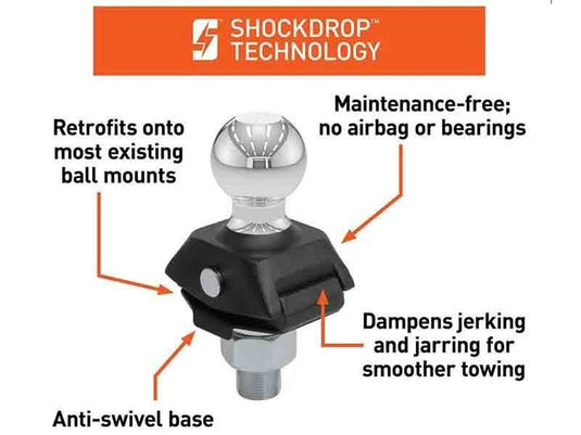 2 Inch Curt Rockerball Hitch Ball