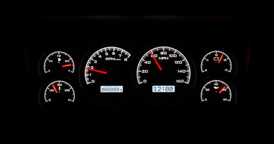 Dakota Digital 1988-1994 Chevrolet Pickup VHX Gauge Kit VHX-88C-PU