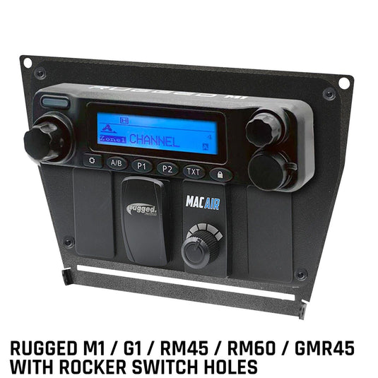 Rugged Radios Polaris RZR PRO XP, RZR Turbo R, and RZR PRO R Dash Mount Radio and Intercom